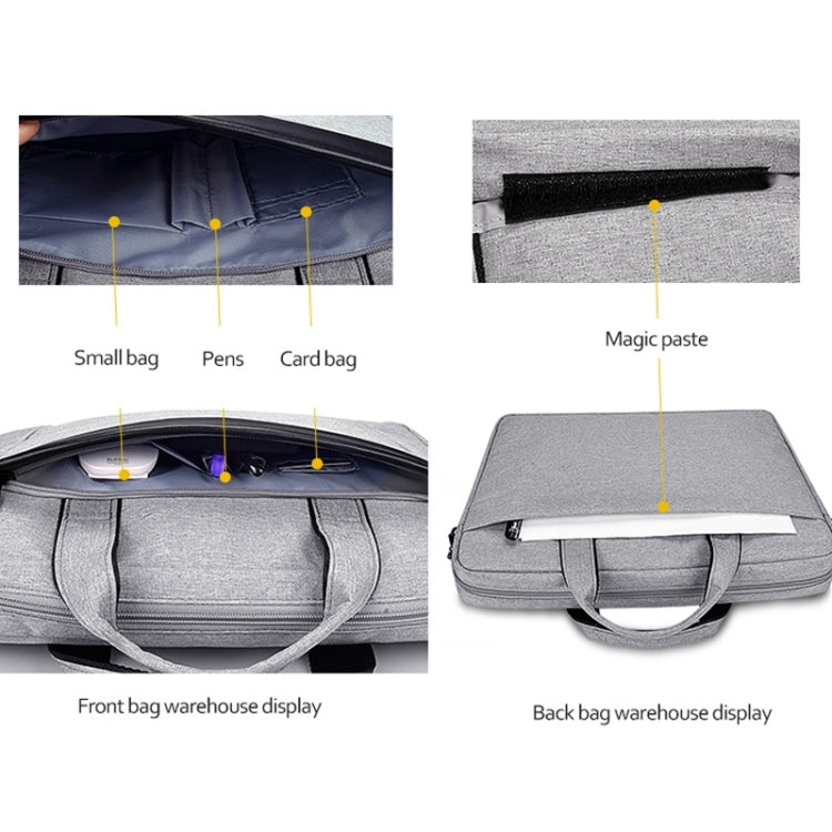 Borsa laptop espandibile DJ06 in tessuto Oxford da 13,3 pollici - immagine 11