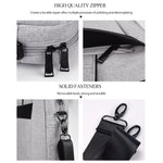 Borsa laptop espandibile DJ06 in tessuto Oxford da 13,3 pollici - immagine 13