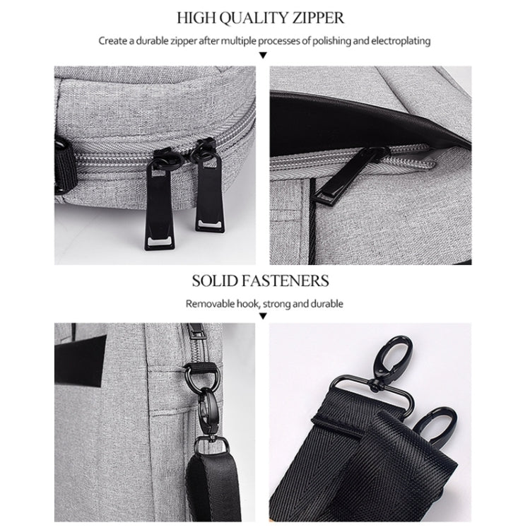 Borsa laptop espandibile DJ06 in tessuto Oxford da 13,3 pollici - immagine 13