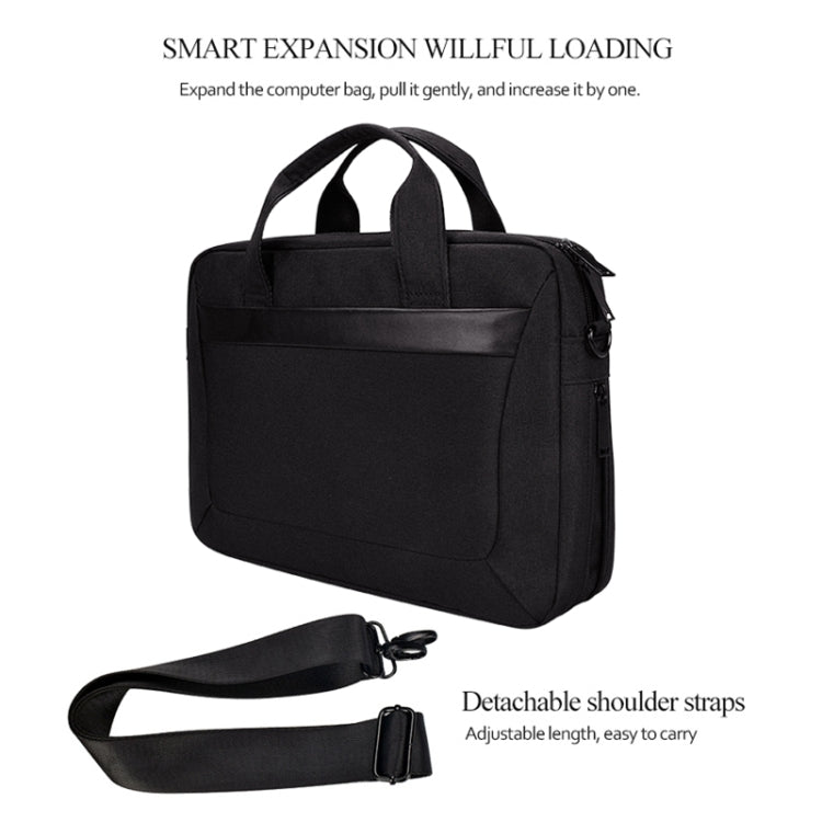Borsa laptop espandibile DJ06 in tessuto Oxford da 13,3 pollici - immagine 4