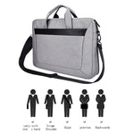 Borsa laptop espandibile DJ06 in tessuto Oxford da 13,3 pollici - immagine 5