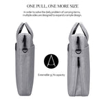 Borsa laptop espandibile DJ06 in tessuto Oxford da 13,3 pollici - immagine 6