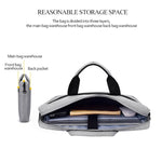 Borsa laptop espandibile DJ06 in tessuto Oxford da 13,3 pollici - immagine 8