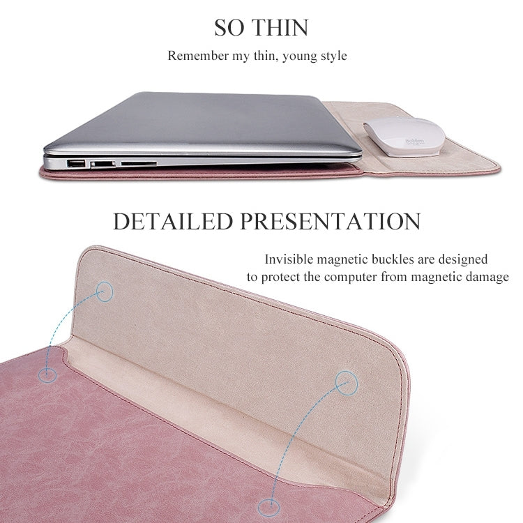 Borsa interna per laptop 14,1 pollici in pelle PU - immagine 9