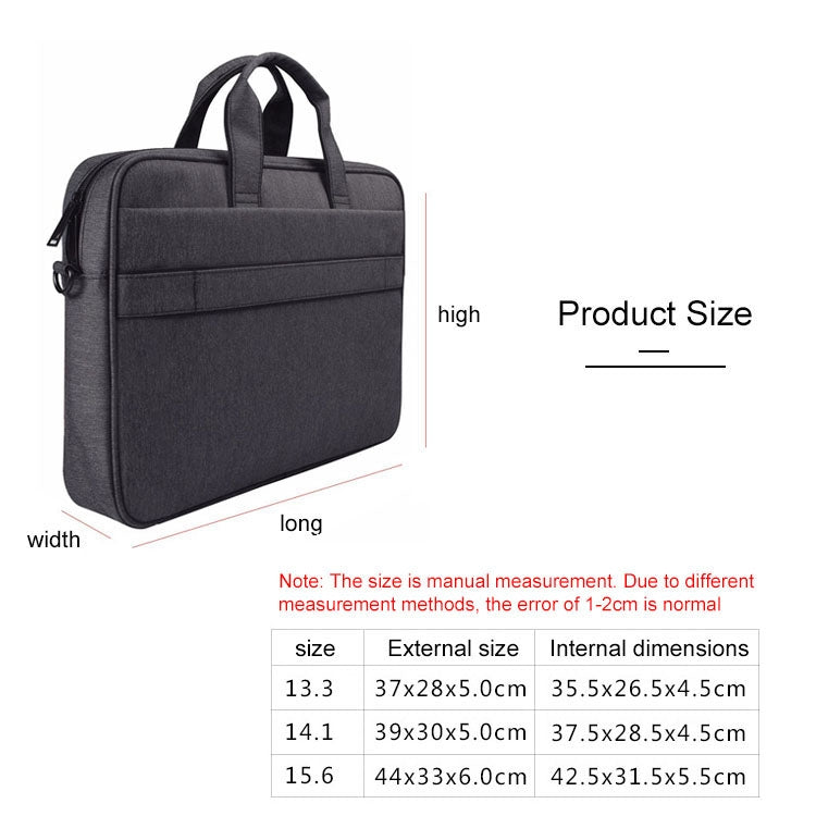 Borsa monospalla impermeabile per laptop 15,6" con cintura trolley - immagine 11