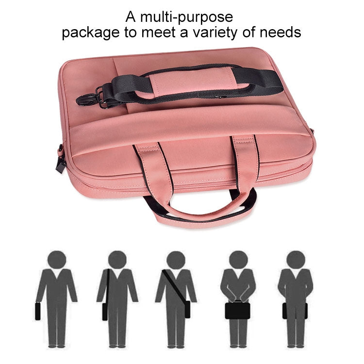 Borsa monospalla impermeabile per laptop 15,6" con cintura trolley - immagine 5