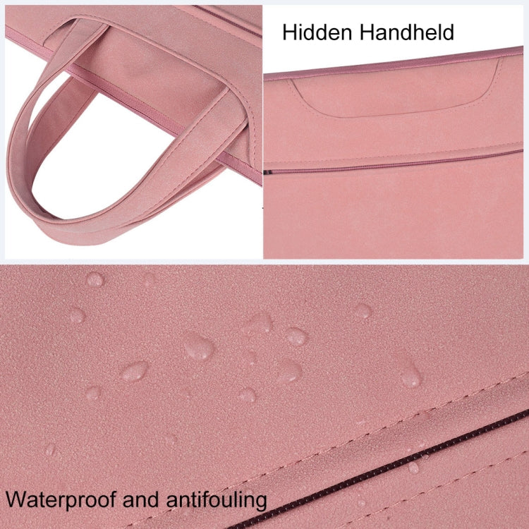 Borsa monospalla impermeabile per laptop 15,6" in pelle PU - immagine 11