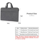 Borsa monospalla impermeabile per laptop 15,6" in pelle PU - immagine 13