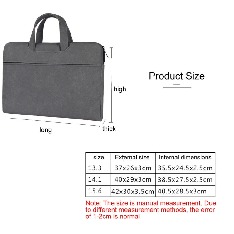 Borsa monospalla impermeabile per laptop 15,6" in pelle PU - immagine 13