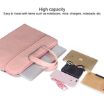 Borsa monospalla impermeabile per laptop 15,6" in pelle PU - immagine 5