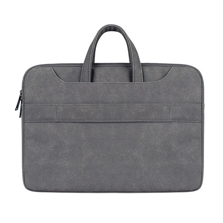 Borsa monospalla in pelle PU impermeabile per laptop 14,1 pollici - immagine 3