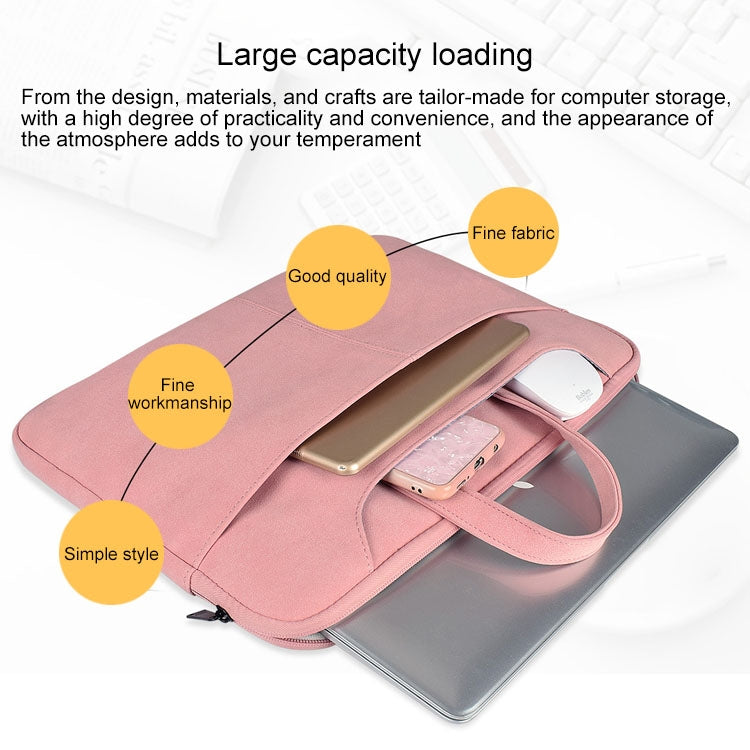 Borsa monospalla in pelle PU impermeabile per laptop 14,1 pollici - immagine 5