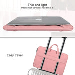 Borsa monospalla in pelle PU impermeabile per laptop 14,1 pollici - immagine 8
