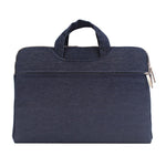 Borsa per laptop da 11,6 pollici blu scuro, leggera e compatta