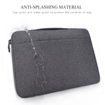 Borsa impermeabile in tessuto Oxford per laptop 13,3 pollici