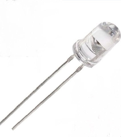 Diodo LED 5mm trasparente - blu