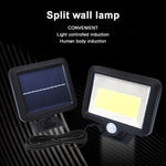Lampada solare da parete 100 COB con sensore IP65 - immagine 5