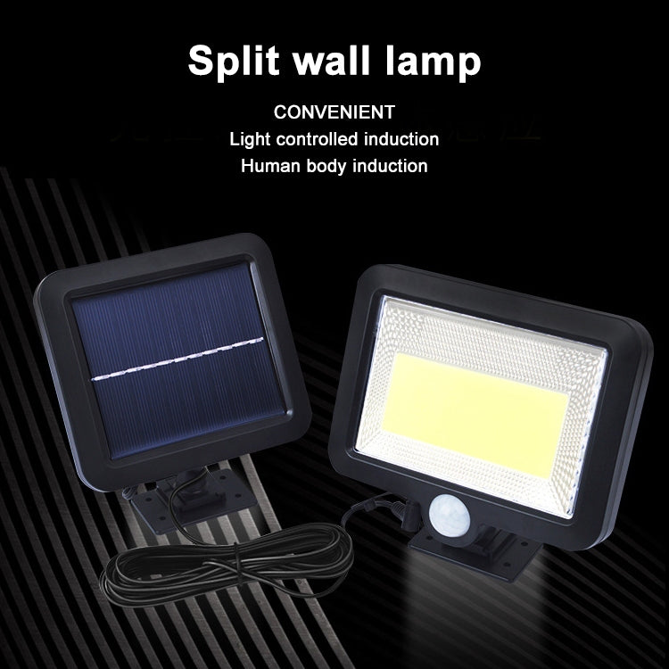 Lampada solare da parete 100 COB con sensore IP65 - immagine 5
