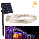 Stringa luminosa solare 20 m con 200 LED, IP65