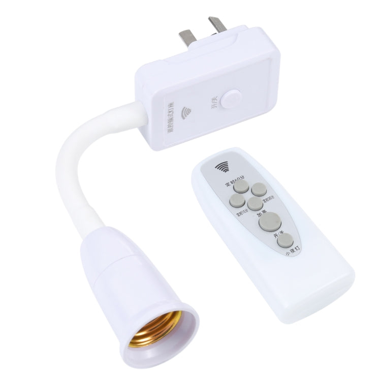 Convertitore portalampada E27 con telecomando per lampadine a vite