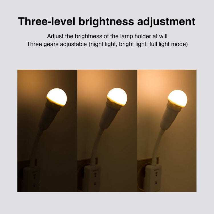 Convertitore portalampada E27 con telecomando per lampadine a vite - immagine 6
