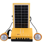 Lampada solare portatile multifunzione 220 V con supporto TF - immagine 7