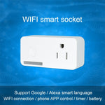 Presa intelligente WiFi 10A con app, timer e controllo vocale - immagine 7