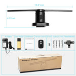 Ventola con display olografico LED 3D, 450 x 224 pixel - immagine 6