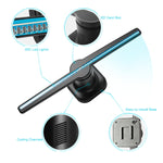 Ventola con display olografico LED 3D, 450 x 224 pixel - immagine 7