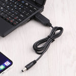 Cavo convertitore boost USB da 5 V a 12 V 15cm
