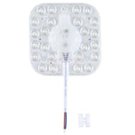 Lampada da soffitto LED 12W 24 LED 14x14 cm