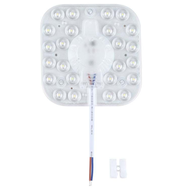 Lampada da soffitto LED 12W 24 LED 14x14 cm