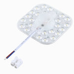 Lampada da soffitto LED 12W 24 LED 14x14 cm
