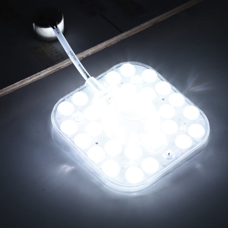 Lampada da soffitto LED 12W 24 LED 14x14 cm