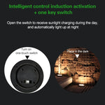 Set 4 lampade solari da giardino con 8 LED SMD IP65 - immagine 7