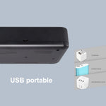 Caricabatterie USB 8 slot con display per batterie AA, AAA, C e D - immagine 7
