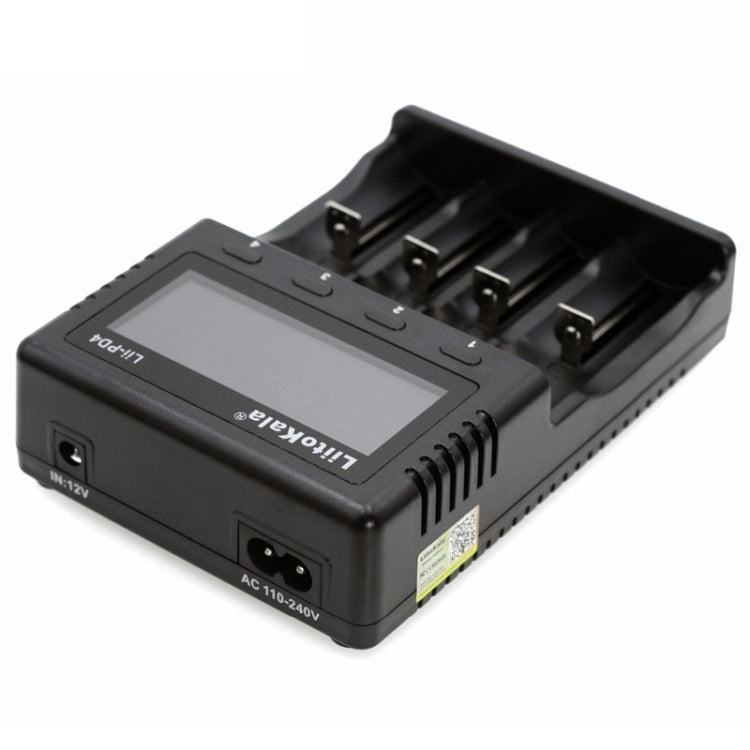 Caricabatterie LiitoKala Lii-PD4 a 4 slot per batterie ricaricabili - immagine 2