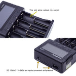 Caricabatterie LiitoKala Lii-PD4 a 4 slot per batterie ricaricabili - immagine 6