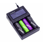 Caricabatterie LiitoKala Lii-PD4 a 4 slot per batterie ricaricabili - immagine 8