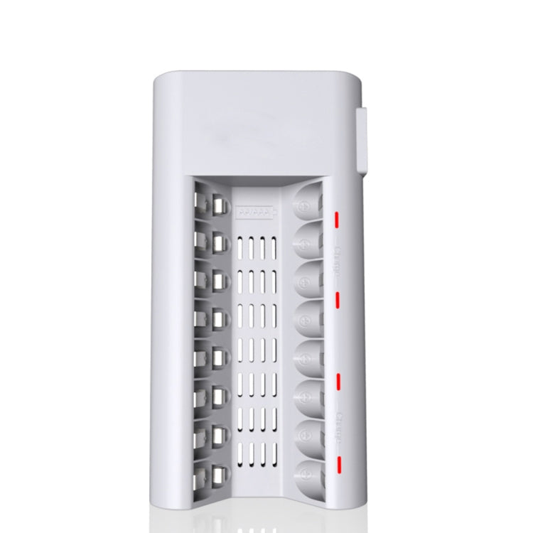 Caricabatterie 8 slot per batterie AA e AAA 100-240V