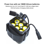 Scatola di alimentazione mobile 8.4V con uscita USB