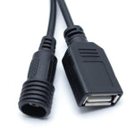 Scatola batteria impermeabile per 18650 e 26650 con USB 16,8V