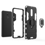Custodia protettiva LG Q Stylo 5 con anello magnetico