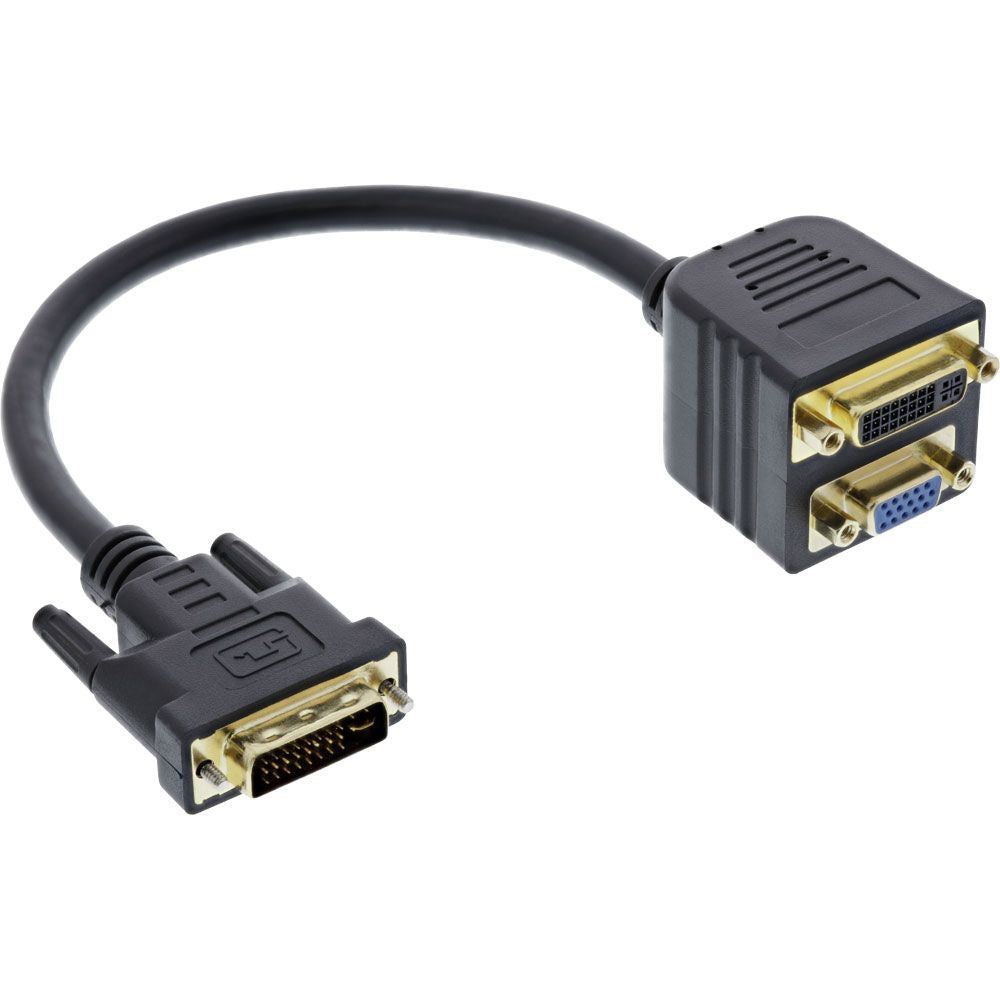 Cavo adattatore DVI-I 24+5 pin e VGA da 3 m