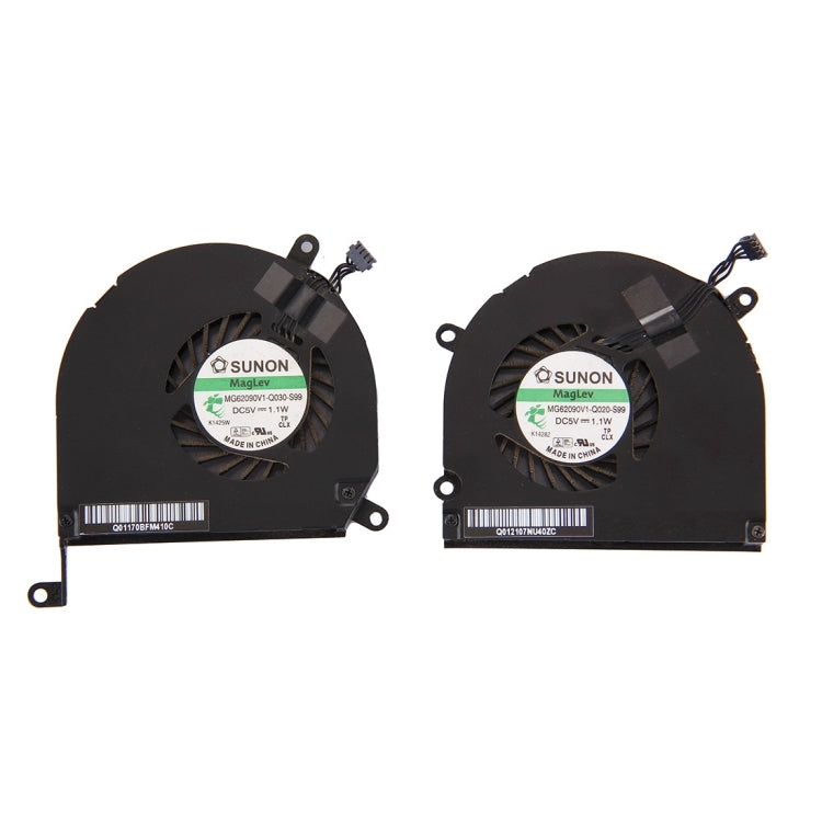 Coppia ventole MacBook Pro 15,4" A1286, sinistra e destra