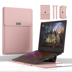 Borsa per laptop 13-14 pollici in pelle PU con accessori