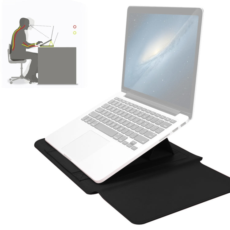 Borsa per laptop 13-14 pollici in pelle PU con accessori - immagine 13