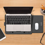 Borsa per laptop 13-14 pollici in pelle PU con accessori - immagine 11