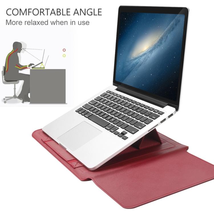 Borsa per laptop 13-14 pollici in pelle PU con accessori - immagine 5