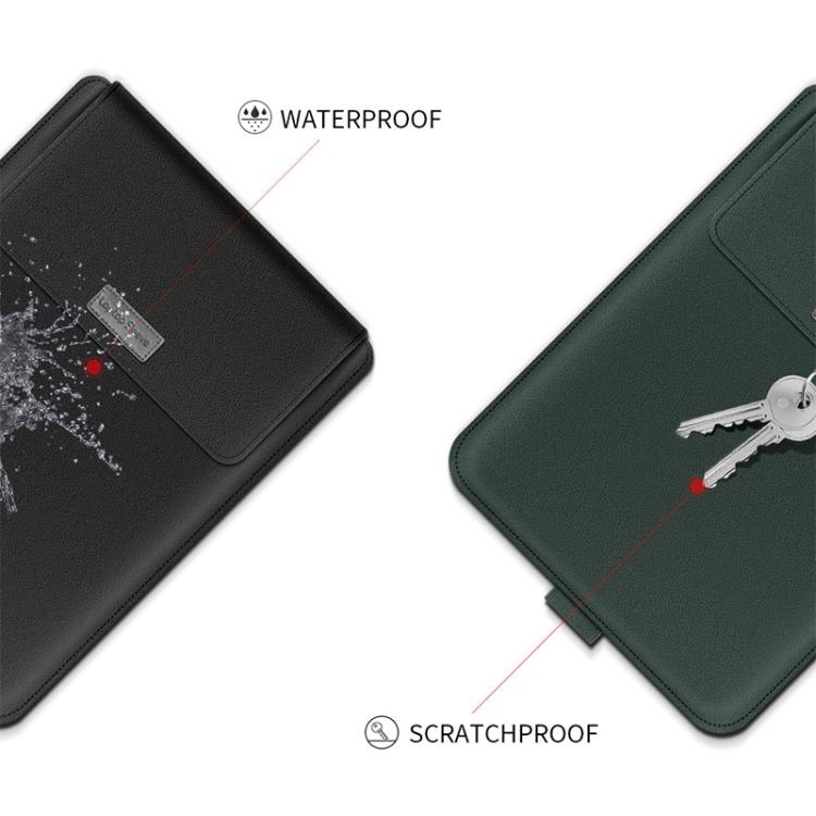 Borsa per laptop 13-14 pollici in pelle PU con accessori - immagine 9